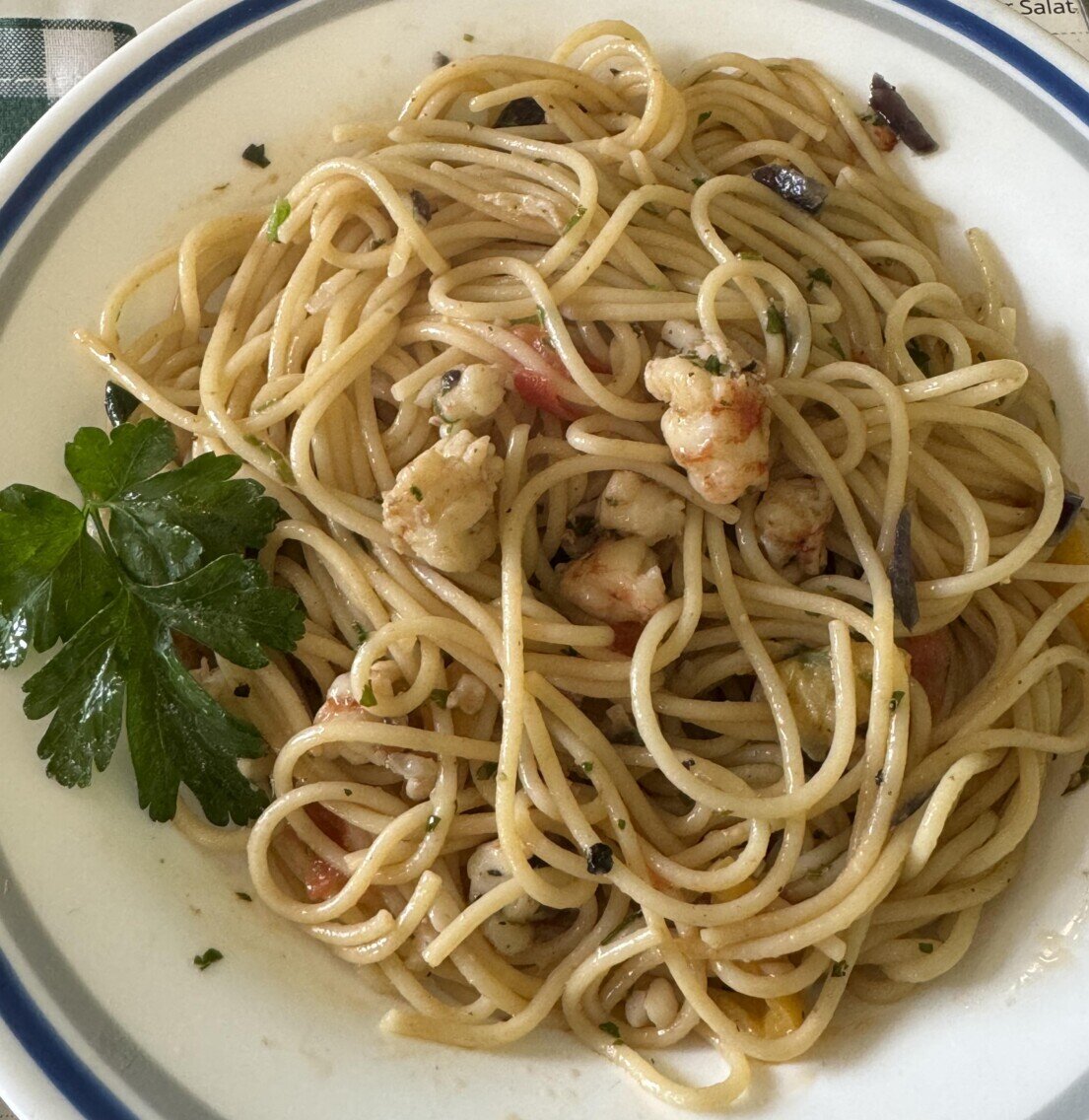 Pasta mit Merresfrüchten